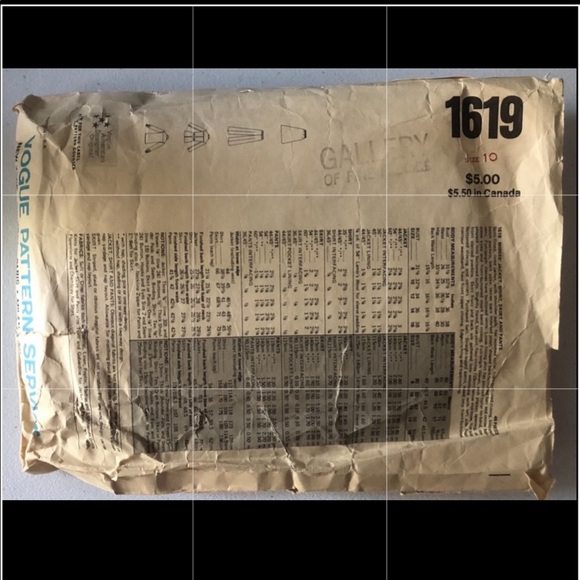 Vogue American Designer 1619 Calvin Klein Pattern Set - Picture 2 of 2